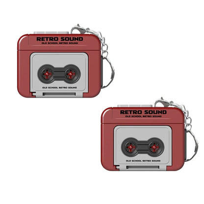  Vintage Mini Retro Cassette Key Chain 