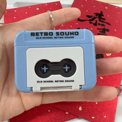  Vintage Mini Retro Cassette Key Chain 
