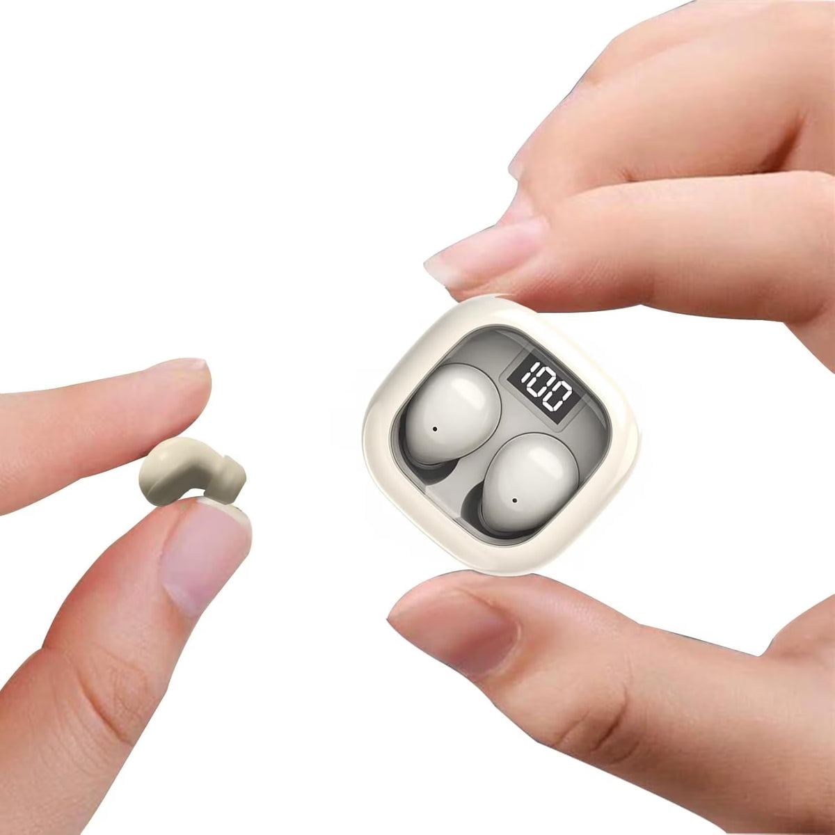 "Invisible" Wireless Bluetooth Mini Earbuds 